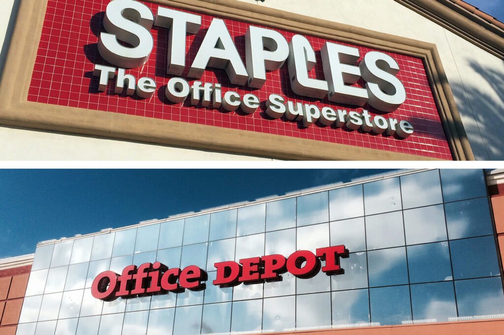 Marcas Staples y Office Depot